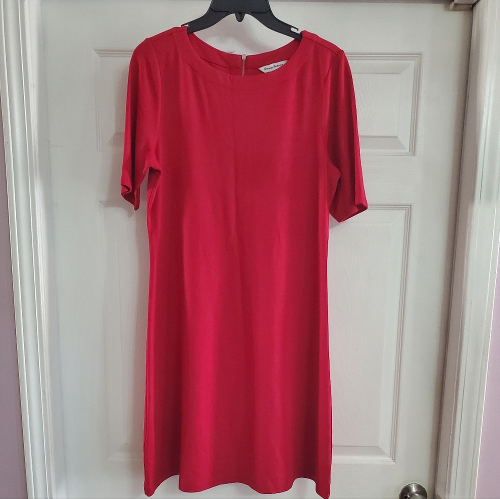 Tommy Bahama Vibrant Red Dress. NWOT.